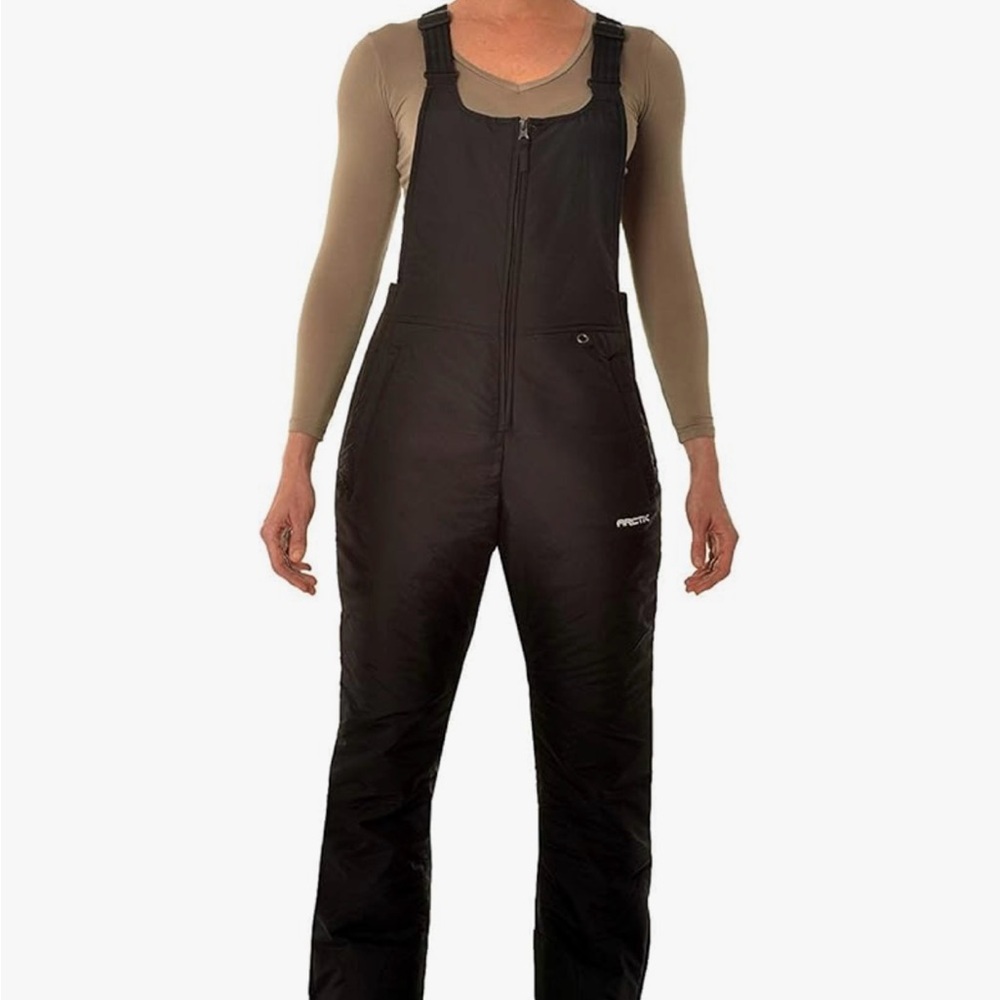 Arctix Dark Gray/black Cold Weather Gear.  Cold weather/snow jumpsuit/ zippers.